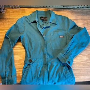 XS Blue Wildfang Coveralls